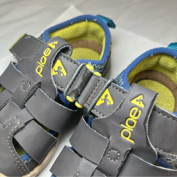 PLAE Sam 2.0 Fisherman Sandals Gray Shoes Toddler Boys 7 - Picture 6 of 8
